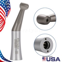 SANDENT Dental 1:1 Low Speed Handpiece Contra Angle Push Button Direct Drive