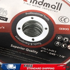 55 Pack 4-1/2″ x 3/64″ x 7/8″ Cut Off Wheels Stainless Steel Metal Cutting Discs