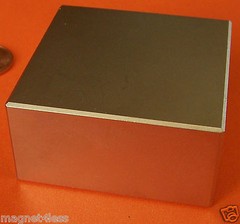 (3) 2 X 2 X 1 Inch N42 Rare Earth Neodymium Block Magnet