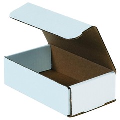 50 8″ x 5″ x 3″ White Corrugated Mailers Die Cut Tuck Flap Boxes Free Shipping