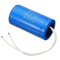 CD60 Run Capacitor, 500uF 250VAC 2 Wires 50/60Hz Motor Starting Capacitor