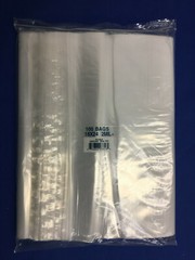 Clear 2MIL Zipper Zip-Lock Seal Top Reclosable Resealable Poly Bags 2 Mil 2-MIL