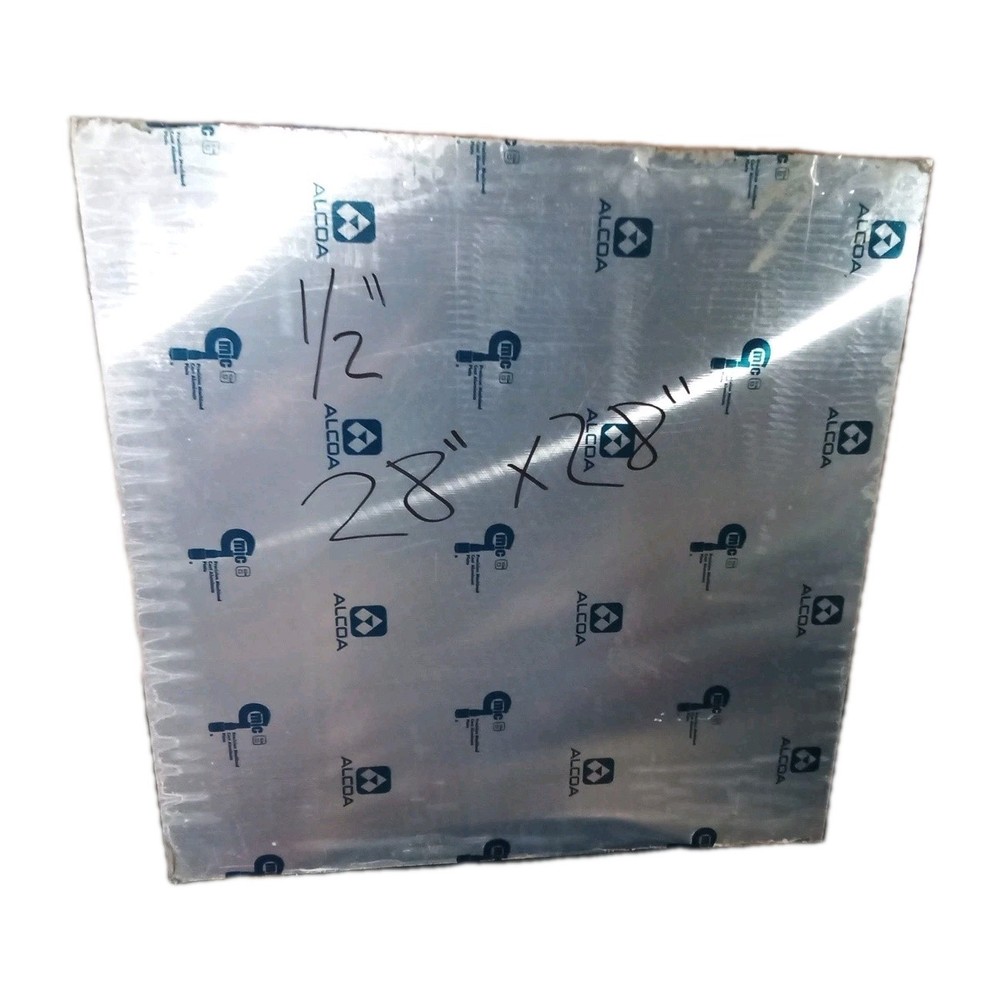 1/2″ MIC-6/ALCA-5 ALUMINUM TOOLING PLATE 28″x28″ Alcoa NEW