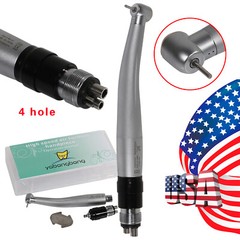 NSK Style Dental High Speed Handpiece +Quick Coupler 4-Hole / Turbine Cartridage