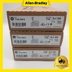 1PC New AB 1746-OW16 SLC500 SerD Output Module 1746OW16 NEW Factory Sealed PLC