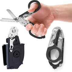 6 in 1 Multifunctional Trauma Shears Foldable Stainless Steel emergency response