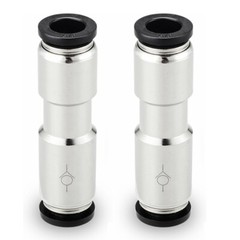 2x 3/8″ OD Check Valve Push to Connect One Way Inline Air Pneumatic Valves C486