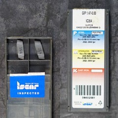 Iscar GIP 1.47-0.00 Grooving Insert Carbide IC354 (2 Qty New)