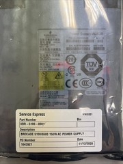 Brocade XBR-5100-0001 150W Power Supply – Hot-plug – AC 100-240V