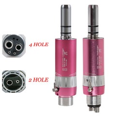 NSK Style Dental Low Slow Speed Air Motor Handpiece E-Type 2 holes /4 holes Pink