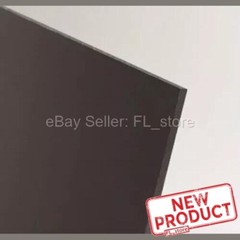 High Density Polyethylene Black Plastic Sheet 1/4″ Thick x 48″ L X 12″ W HDPE