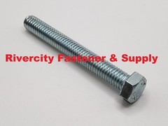 3/8-16×3 Tap Bolts Hex Head Screws 3/8×16 x 3.0 Full Thread 3/8×16 x 3″