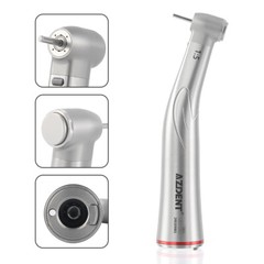 Dental 1:1/1:5 LED Fiber Optic Increasing Contra Angle Handpiece Innernal Spray