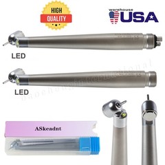 NSK Style Turbina Dental Handpiece High Speed PANA-MAX Turbine 45° LED 4Hole