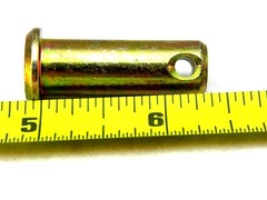 2-10-50-100-200 USA 1/2″ (12MM) X 1-3/8″ (30MM) YELLOW ZINC CLEVIS PIN NH