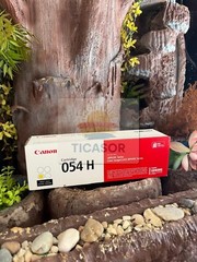 Canon 054H Genuine 4-Color High Yield Toner Cartridge Set (CMYK)
