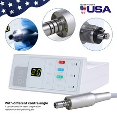 SANDENT Dental Brushless Electric LED Micro Motor Internal Spray E-type 3.4Ncm
