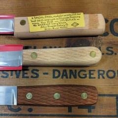 Dexter Russell Green River Works Carbon Steel Kitchen/Butcher Knives, Lot of 3