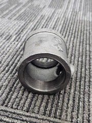 (QTY 2) Reducing Tee, 2″ X 2″ Malleable Iron Made in Vietnam