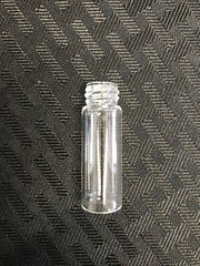 (100) SUPELCO 4mL Clear Glass AutoSampler Vials No 13-425 Screw Cap 8mm ID 27111