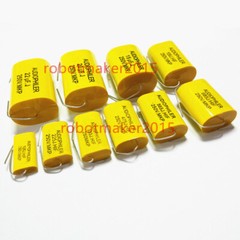 5Pcs/Pack Audiophiler Axial MKP HIFI Crossover Audio Capacitor 250V 1uf-47uf