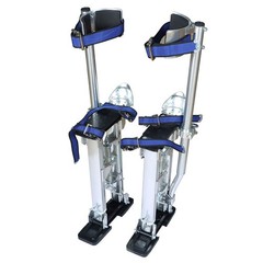 24 – 40 Inch Silver Aluminum Alloy Stilts Tool for Painter Drywall Paint Tool