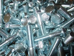 1/2-13 X 3 Hex Head Cap Screws Grade 5 Zinc Plated 200 Pieces