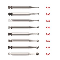 5Pcs/Pack Dental Tungsten Steel Carbide Handpiece Bur Fit Low Speed Contra Angle