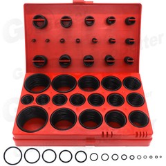 419 PCS Universal O Ring Assortment Set Metric Oil Proof Kit 32 Size O-Ring Case
