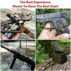 Up to 1500 Lbs Fishing Magnet Kit Pull Force Strong Neodymium + Carabiner+ Rope