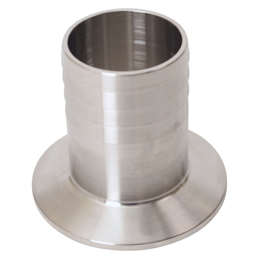 Rubber Hose Barb Adapter | Tri Clamp 2 inch x 1.5 in. – Stainless Steel SS304