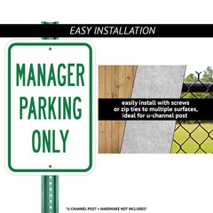 Private Driveway Do Not Enter Heavy Gauge Aluminum Parking Sign