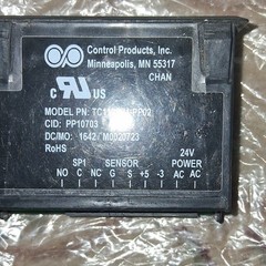 Control Products Inc. TC110S24-PF02 HVAC Control Board 24V Temperature Module