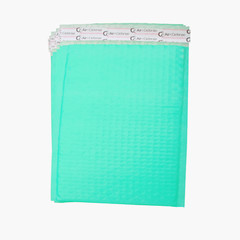 AirnDefense 1000 #000 4X8″ Green Poly Bubble Mailers Shipping Padded Envelope