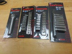 TEKTON 28-Pc, 1/4″ Drive Socket Set with Ratchet (Taiwan)