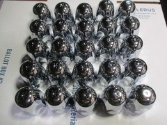 25 Per Lot, Genuine Alcoa Hex Lug Nut Cover ALU 001821, 1-1/2″ Hug a Lug