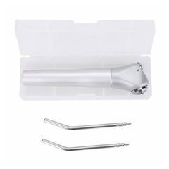 Dental 3 Way Air Water Spray Triple Syringe Handpiece w/ 2 Nozzles Tips Tubes