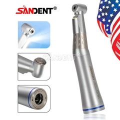 SANDENT Dental 1:1 LED Fiber Optic Handpiece Low Speed Contra Angle E-generator