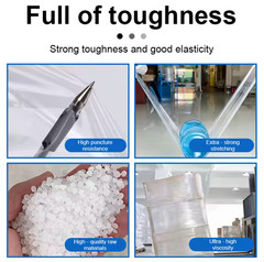 18″ x 1500′ 80 Gauge Stretch Film Pallet Wrap Hand Shrink Wrap Clear