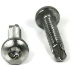 #12 Self Drilling Screws – Stainless Steel Star Drive Pan Head TEK – Select Size