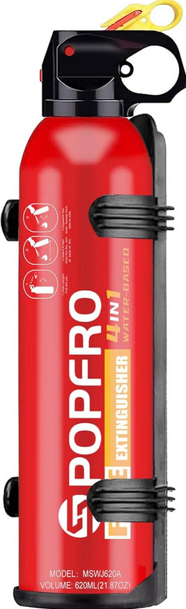 4 In1 Fire Extinguisher with Mount Fire Extinguishers for the House/Car/Kitchen