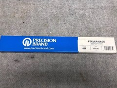 Lot of 2*** Feeler Gauge 0.004”X12” Long, 12 Pack PRECISION BRAND (24 Total)