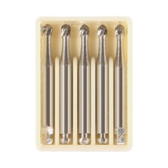 5Pcs/Pack Dental Tungsten Steel Carbide Handpiece Bur Fit Low Speed Contra Angle