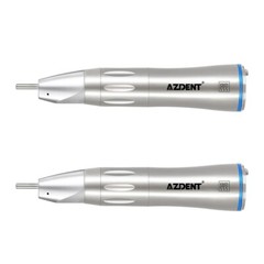 AZDENT Dental Surgical 1:1 Fiber Optic LED Straight Handpiece Inner Channel