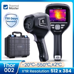 THOR002 Handheld Thermal Imager 3.5″ IPS Screen 512×384 X³IR Resolution 550℃ 32G