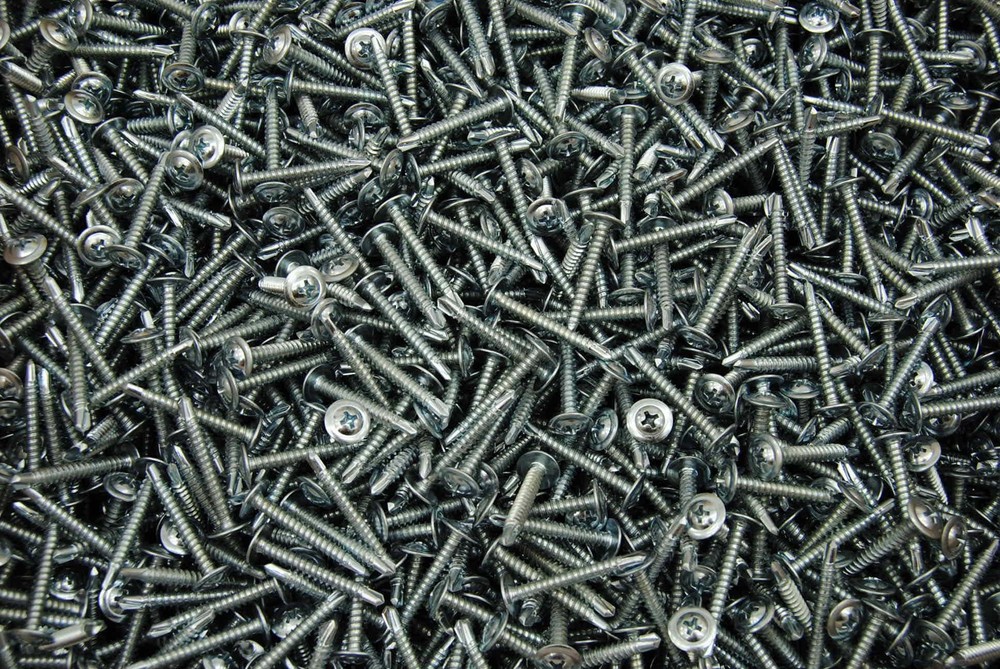(700) Phillips Mod Truss Head #8 x 1-1/4 Self-Drilling K-Lath Tek Screws