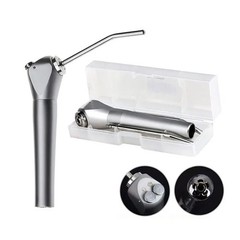 Dental 3-Way Air Water Spray Triple Syringe Handpiece with 2 Nozzles Tips Tubes