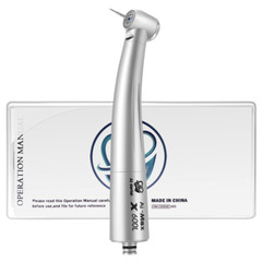 Dental Fiber Optic Handpiece Air Turbine Light Quattro Water Spray fit NSK X600L