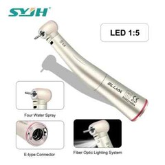 Dental 1:1/1:4.2 /1:5 Contra Angle Fiber Optic LED Low Speed Handpiece New