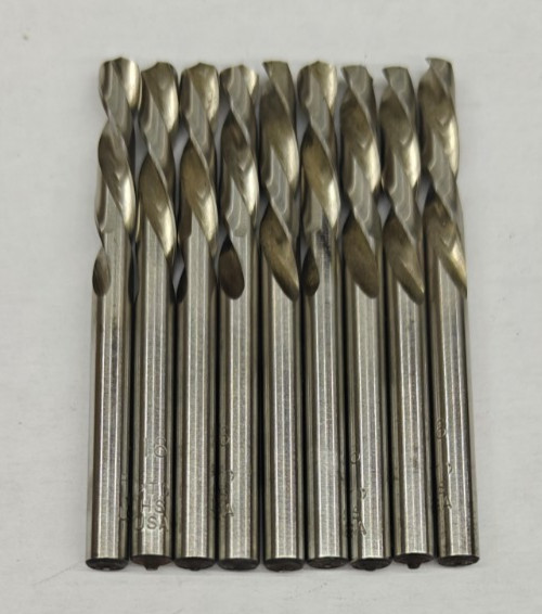 9 Precision Number Size #16 Drill Bits Left Hand Stub HSS USA – Screw Machine